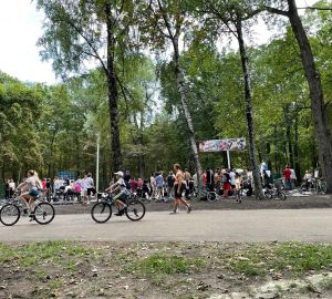 В Пензе на Олимпийской аллее появилась новая спортивная площадка