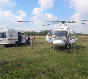 В 2022 году в Пензенской области вертолеты эвакуировали 35 пациентов
