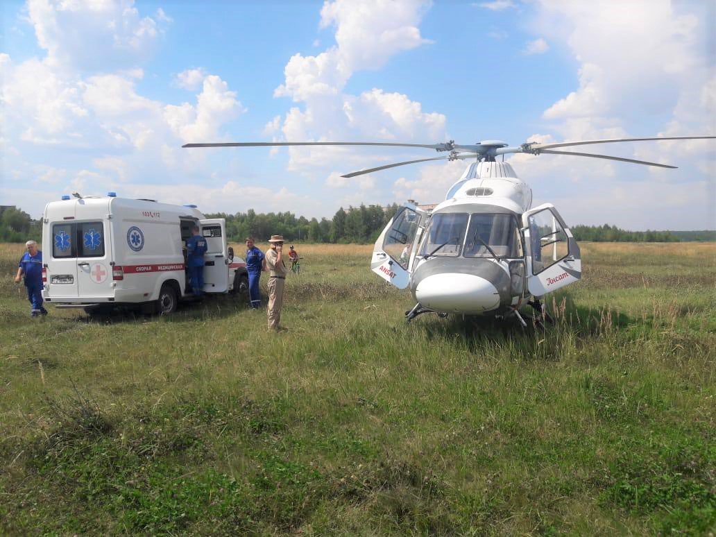 В 2022 году в Пензенской области вертолеты эвакуировали 35 пациентов
