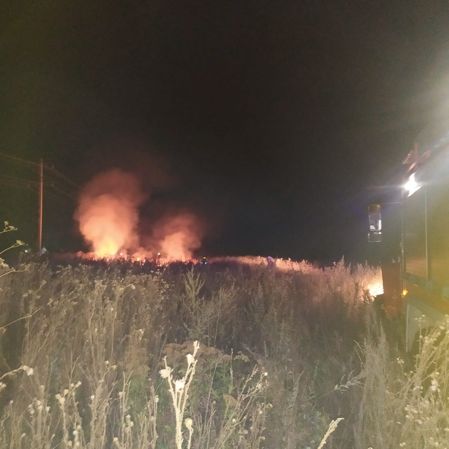 В Пензенской области пожарные потушили более 11 гектар горящей сухой травы