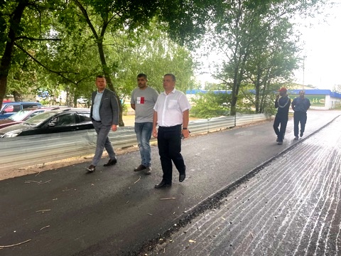 В Сердобске оценили качество ремонта дороги по проезду Строительный