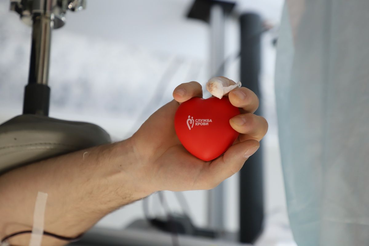 В Каменке прошла акция донорства крови