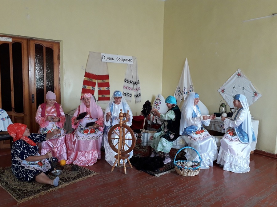 В Кузнецком районе отметили татарский праздник веретена