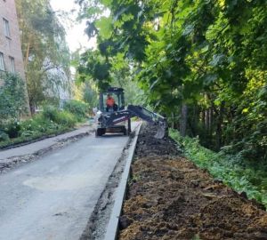 На улицах Пензы продолжаются работы по ремонту автодорог