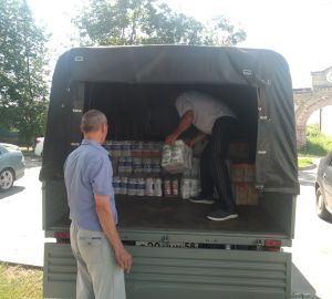 Жители Нижнеломовского района собрали гуманитарный груз для Донбасса