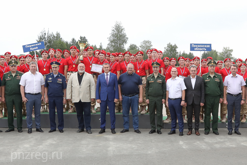 В Пензе прошла церемония закрытия «Гвардейца»