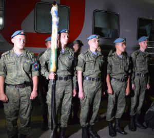 В Пензу прибыли команды юнармейцев для участия в военно-спортивных сборах