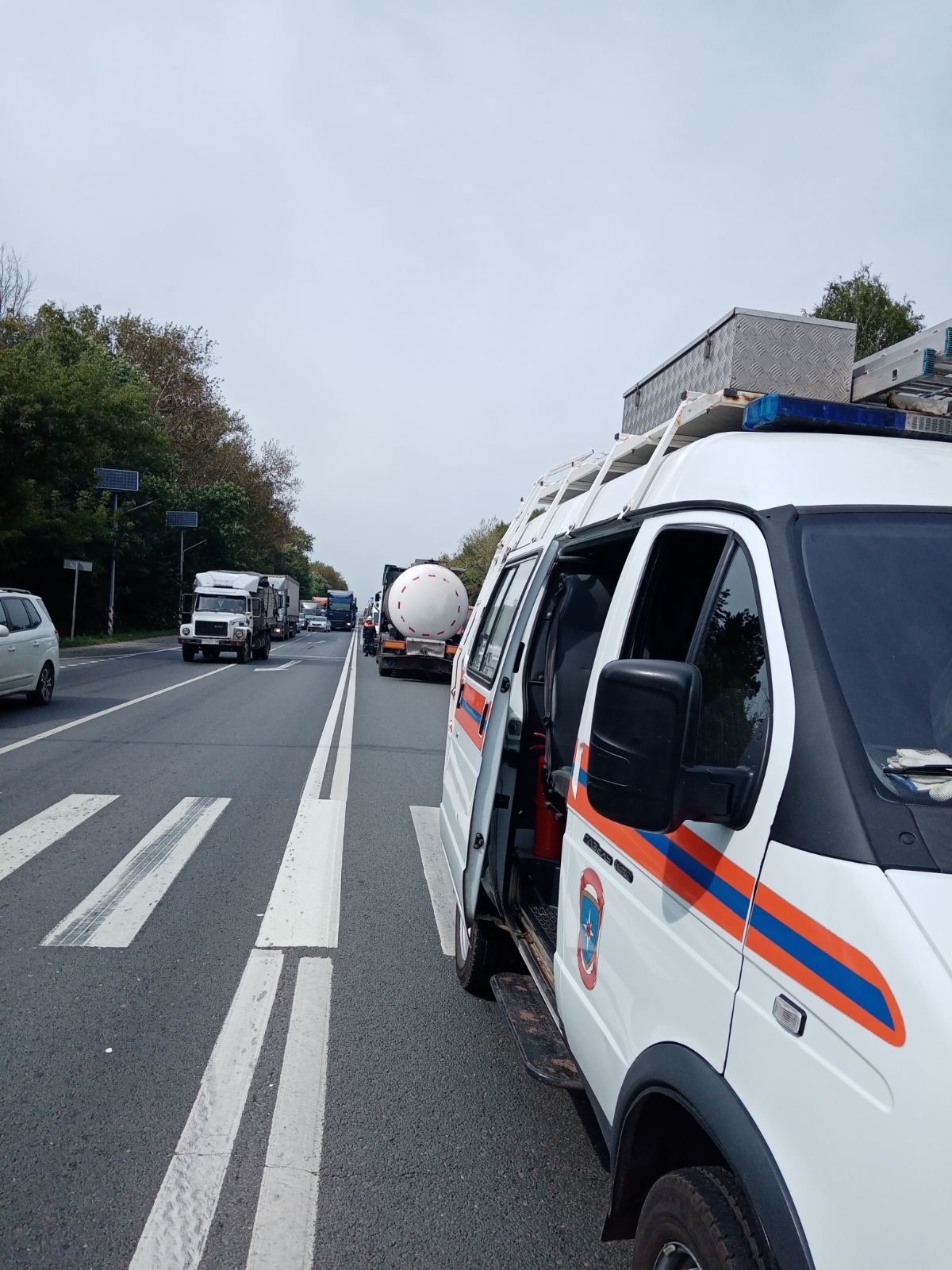 Пензенские спасатели ликвидировали последствия жуткой аварии на М5