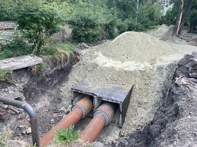 В Пензе «Т Плюс» проводит реконструкцию теплосети на улице Комсомольской без отключения горячей воды