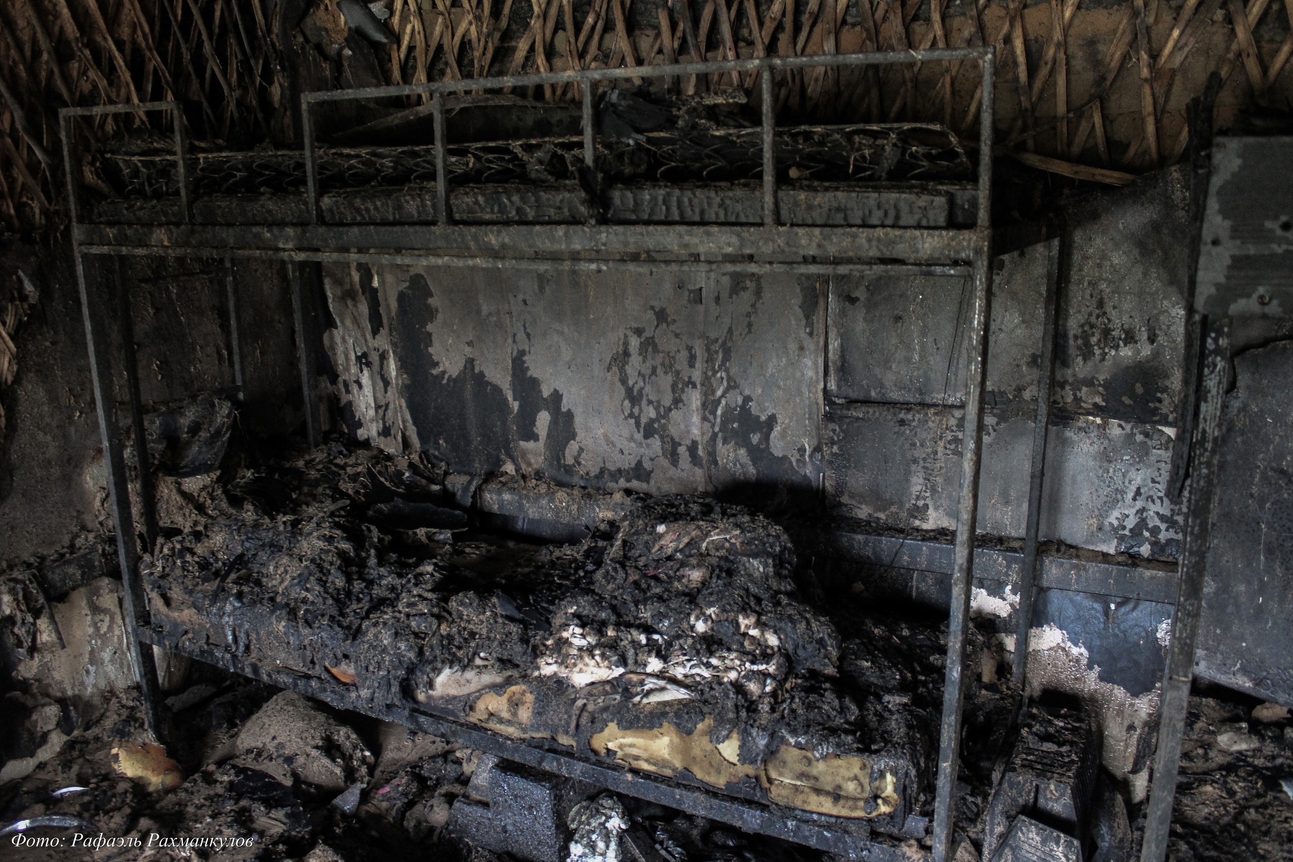 В Городищенском районе многодетная семья лишилась жилища из-за пожара