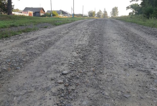 В селе Пензенской области поэтапно отремонтируют дорогу