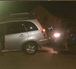 В ночной аварии в Мокшане столкнулись две легковушки