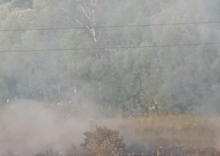 Пензенцы сообщили о возгорании в районе станции Лермонтовский