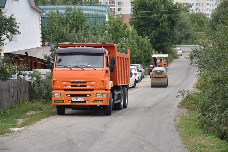В частном секторе Пензы отремонтируют 30 км дорог
