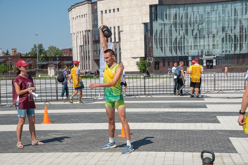 В Пензе отметили День физкультурника. Фото