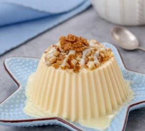 Готовим полезный десерт для детей: сливочное желе с орехами кешью