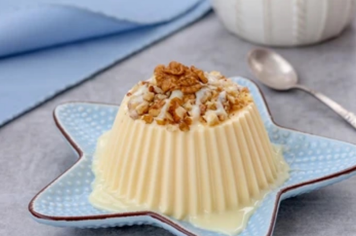 Готовим полезный десерт для детей: сливочное желе с орехами кешью
