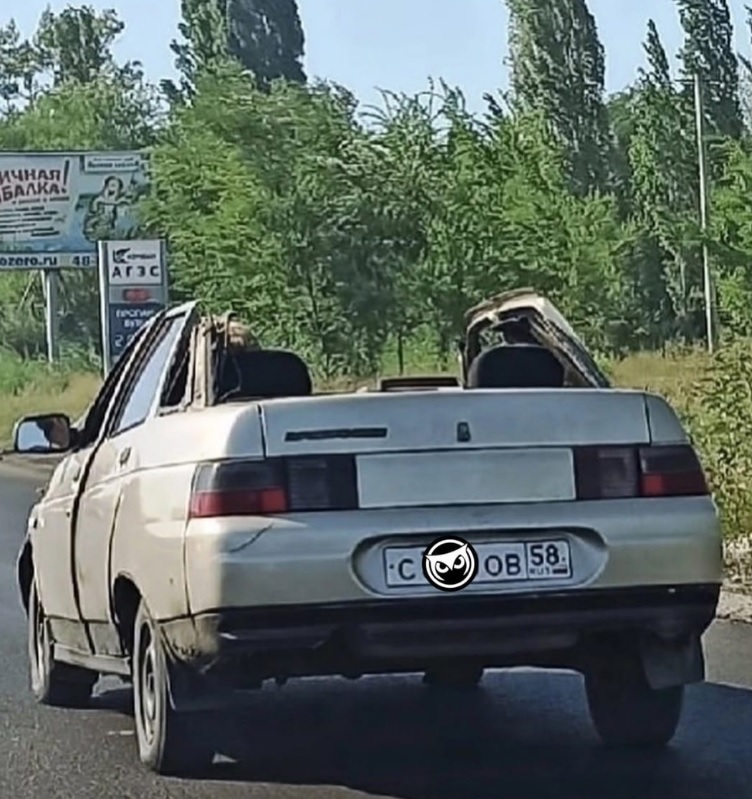 В Пензе появилось отечественное авто без крыши
