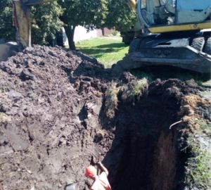 В Сердобске устранили аварию на водопроводе по улице Ильинской