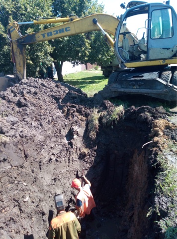 В Сердобске устранили аварию на водопроводе по улице Ильинской