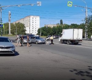 В Пензе вновь сбили пешехода на середине зебры