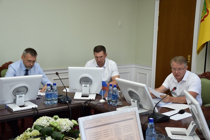 Александр Басенко дал распоряжения по благоустройству Пензы