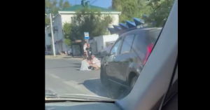 В Пензе на Циолковского сбили пешехода на зебре