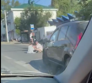 В Пензе на Циолковского сбили пешехода на зебре