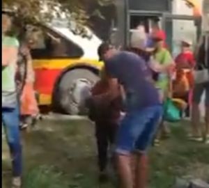 Токмакские ребята вернулись из детского лагеря в Саках