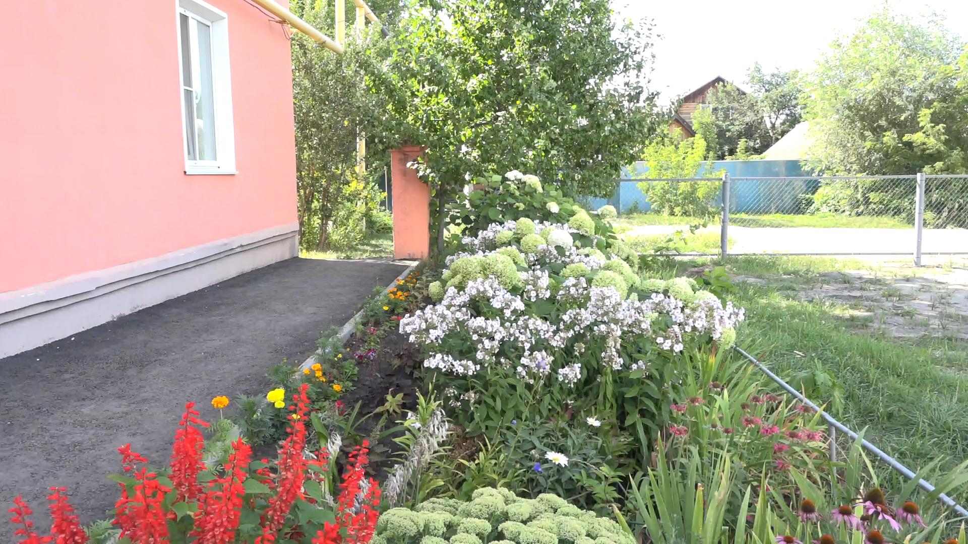 В Кузнецке жильцы МКД самостоятельно облагородили клумбы