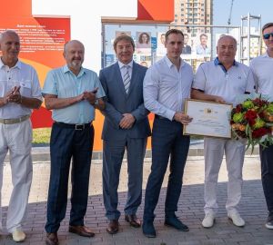 Российский Союз строителей поздравил «Термодом»