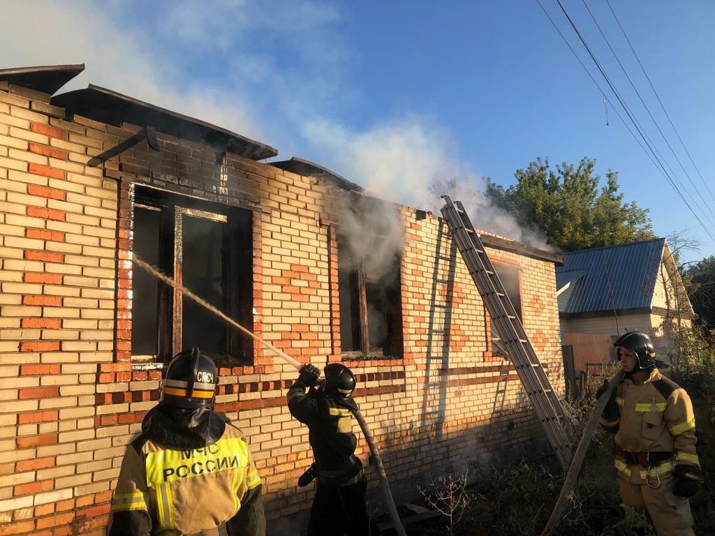 В Бессоновском районе в пожаре обгорел 51-летний мужчина
