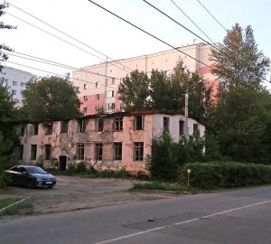 Пензенцы пожаловались на потоп в здании бывшего военкомата