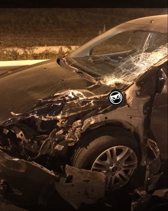 В аварии под Пензой на М5 легковое авто влетело под фуру