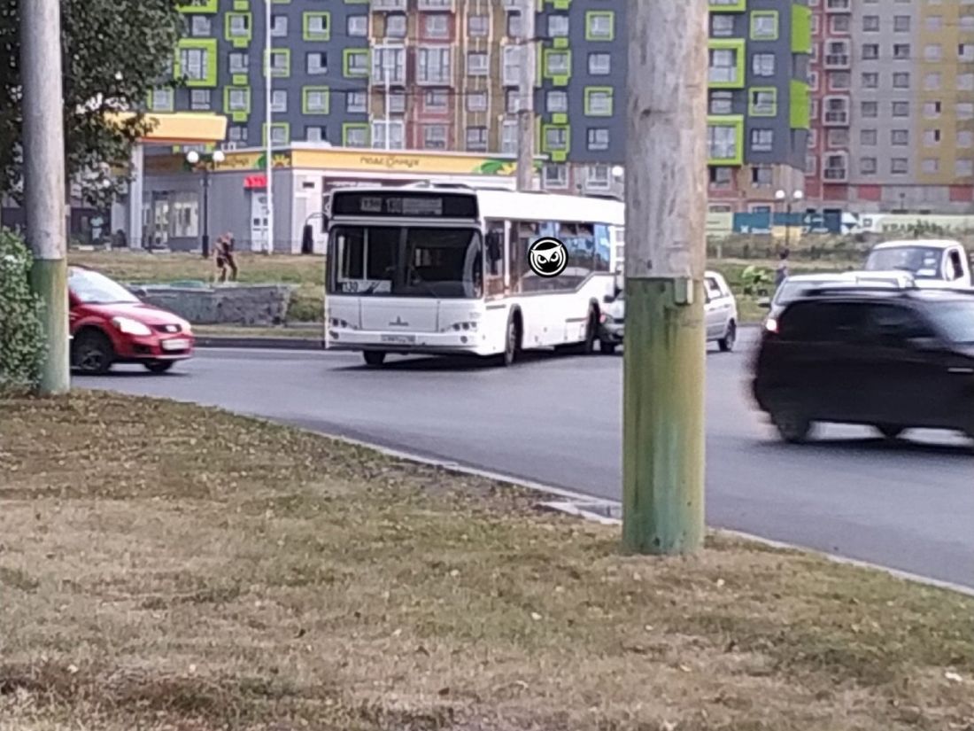 В Пензе легковушка влетела в автобус