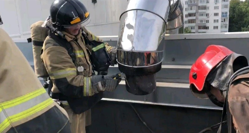 В МЧС рассказали, почему было задымление у ТЦ «Суворовский» в Пензе