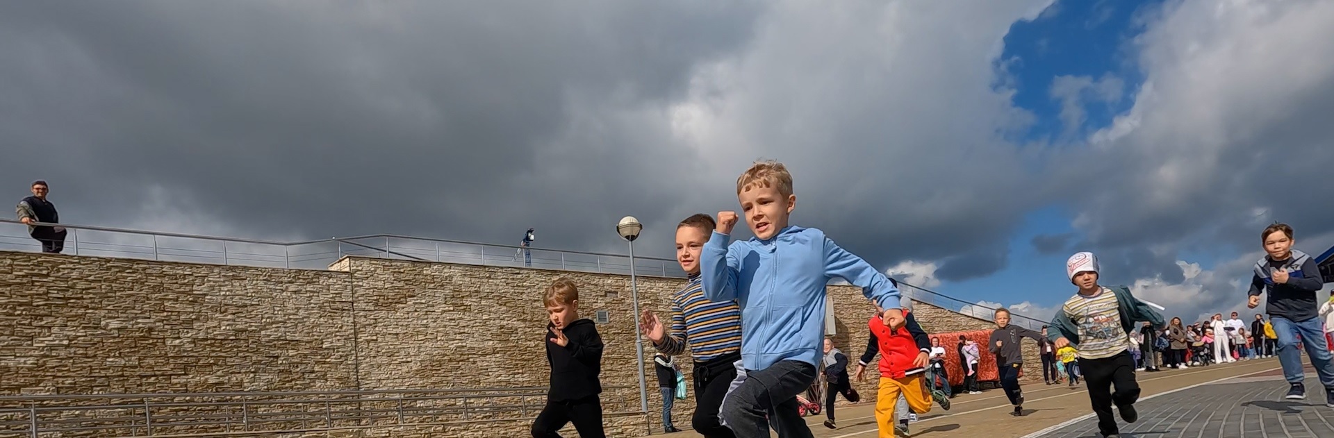 В Спутнике дети сдавали нормы ГТО