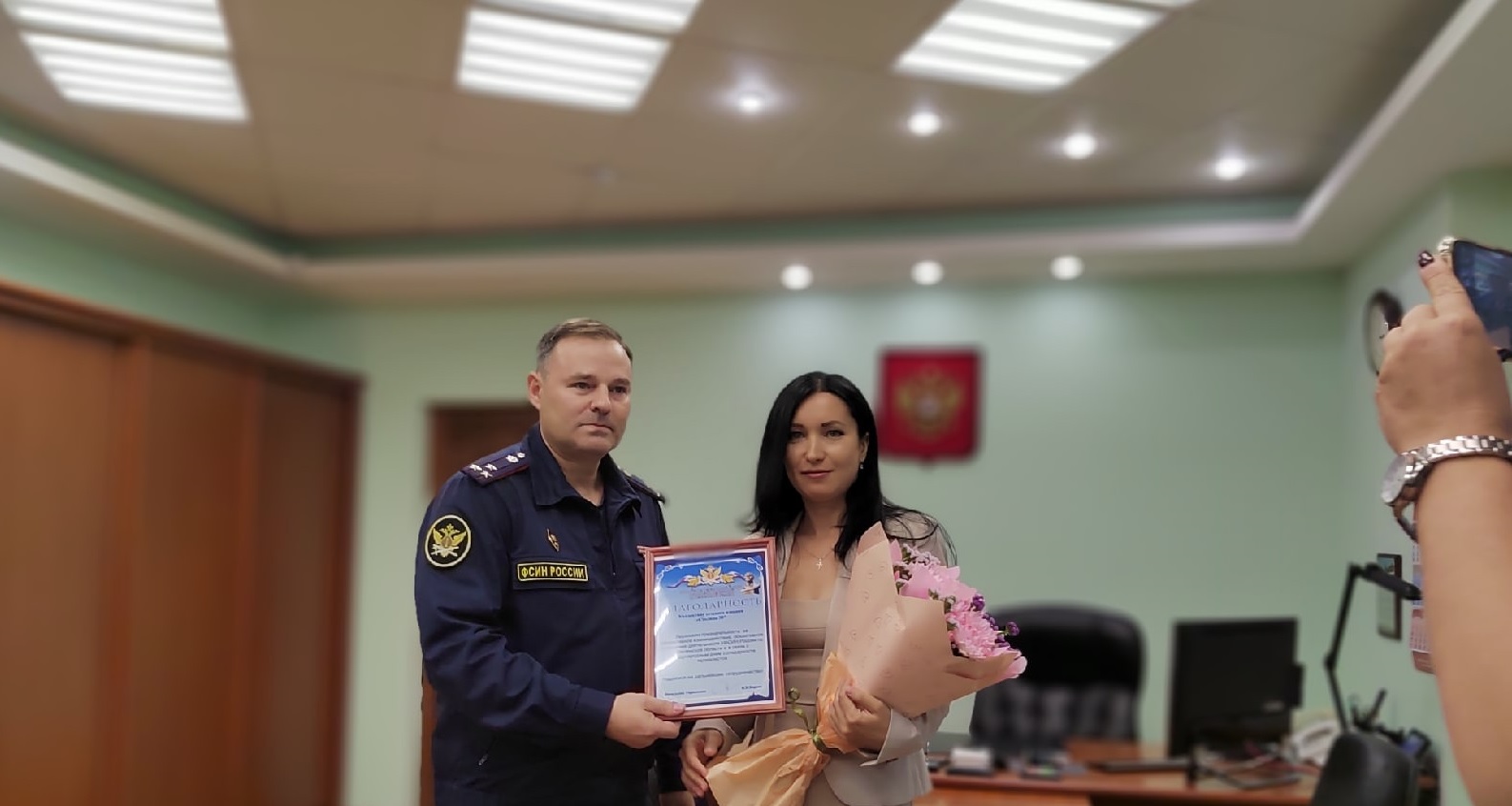 Редакция «Столицы 58» получила благодарность от главы пензенского управления ФСИН Игоря Киреева