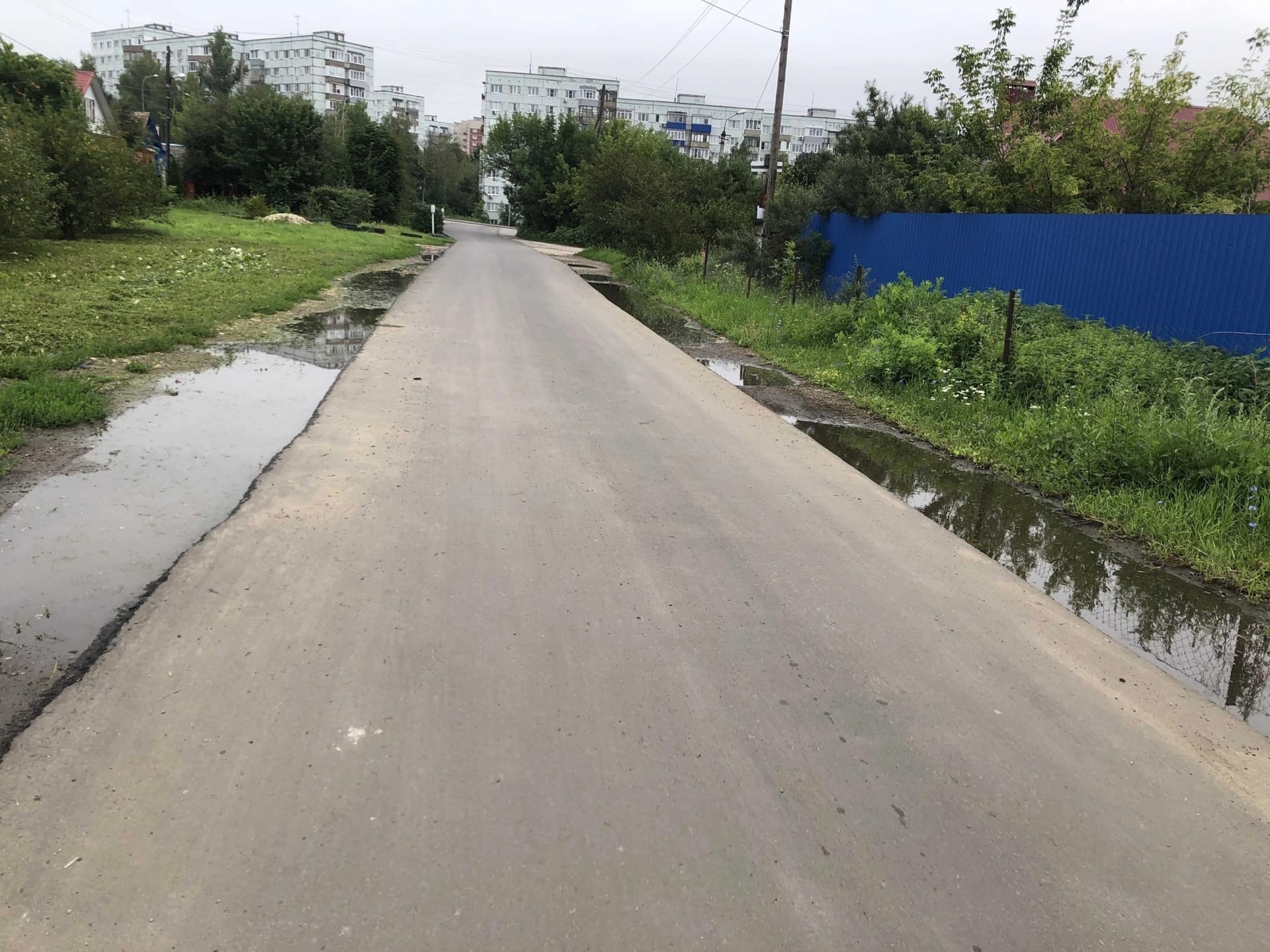 Пензенцам ответили на жалобу на новую дорогу по улице Харьковская