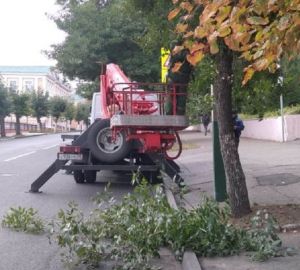 В Пензе улучшают видимость на дорогах
