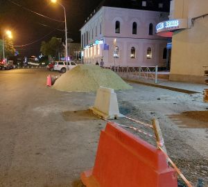 В Пензе перекопали нижнюю часть Московской