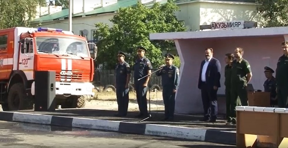 Пензенские пожарные вернулись из Нижегородской области после тушения лесов