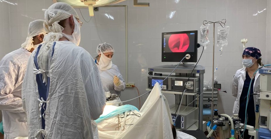 Французские спонсоры передали больнице имени Бурденко уникальное современное оборудование