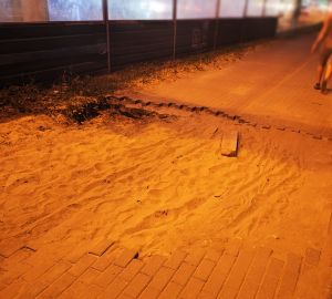 Пензенцам назвали срок ремонта тротуара по улице Терновского