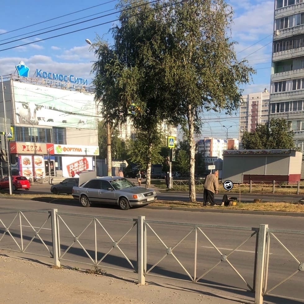 В Пензе рано утром автомобилист сбил пешехода
