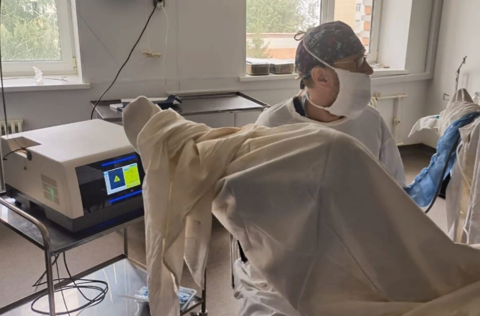 В Пензенскую областную больницу для дробления камней поступил уникальный лазер