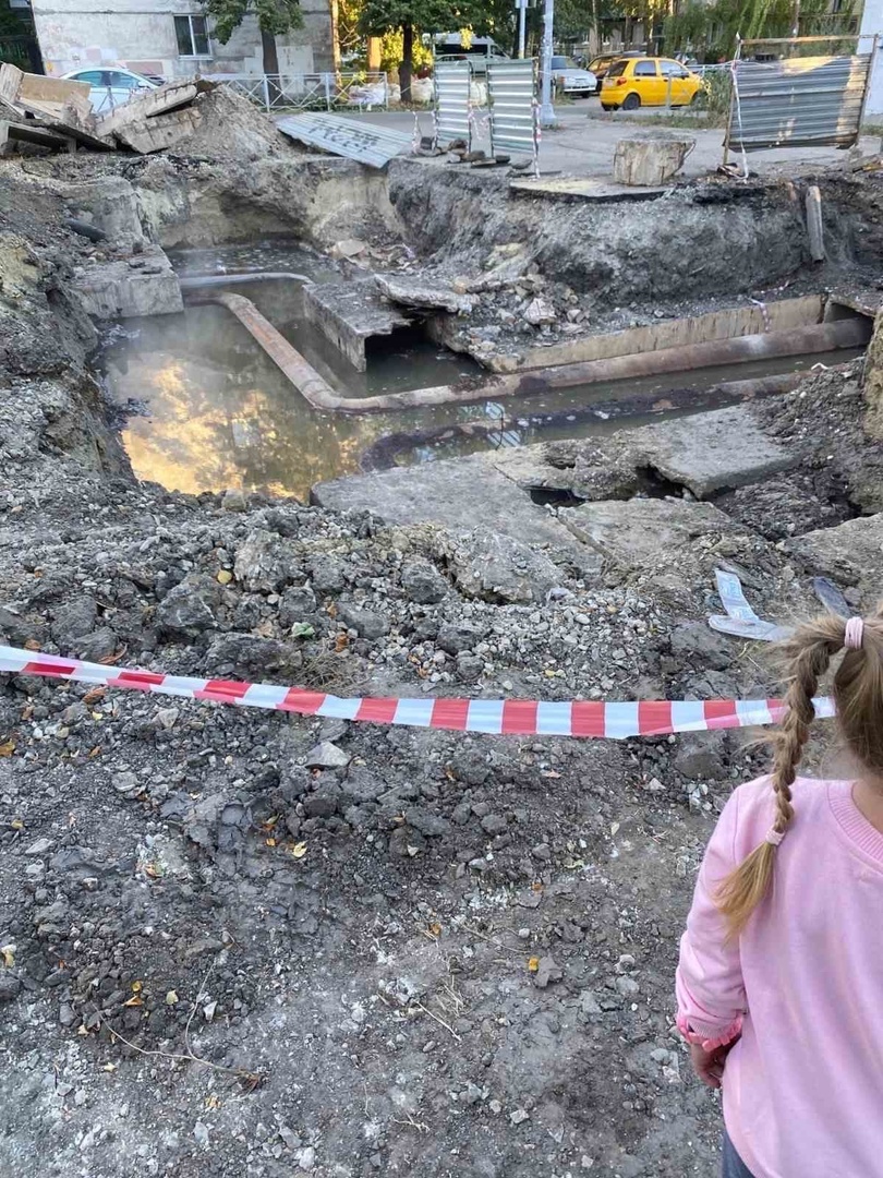 Жители улицы Ворошилова в Пензе пожаловались на затянувшиеся «раскопки»