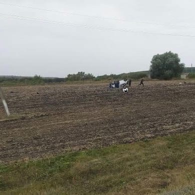 В Пензенской области машину вынесло с дороги, трое пострадали