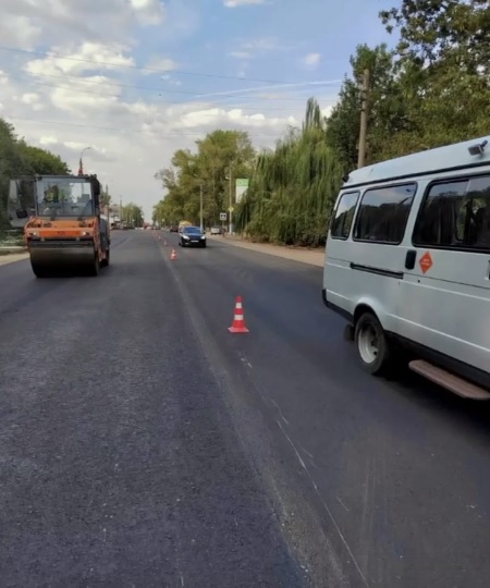 В Сердобске завершат ремонт дорожного участка на въезде в город до конца октября