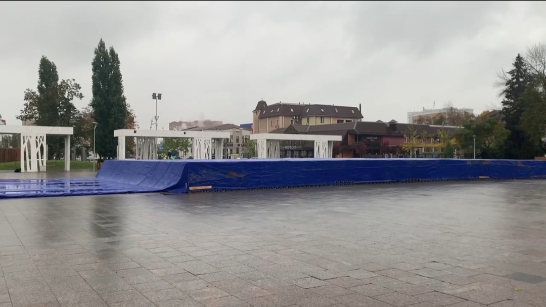 В Пензе главный фонтан законсервировали на зиму